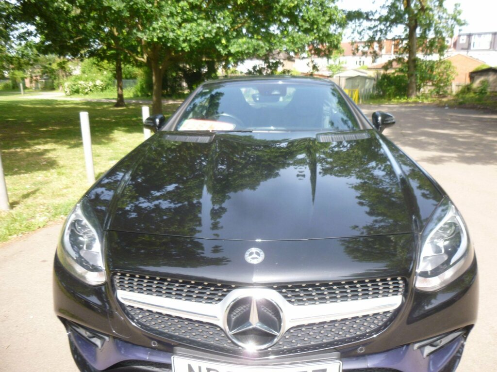 Mercedes-Benz SLC 1.6 Slc180 Amg Line G-tronic Euro 6 Ss Black #5