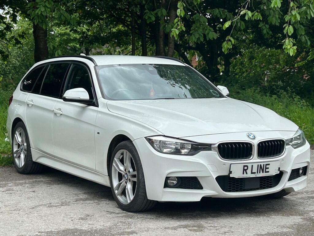 BMW 3 Series 2.0 320D M Sport Touring Xdrive Euro 6 S S FD65VRM White #2
