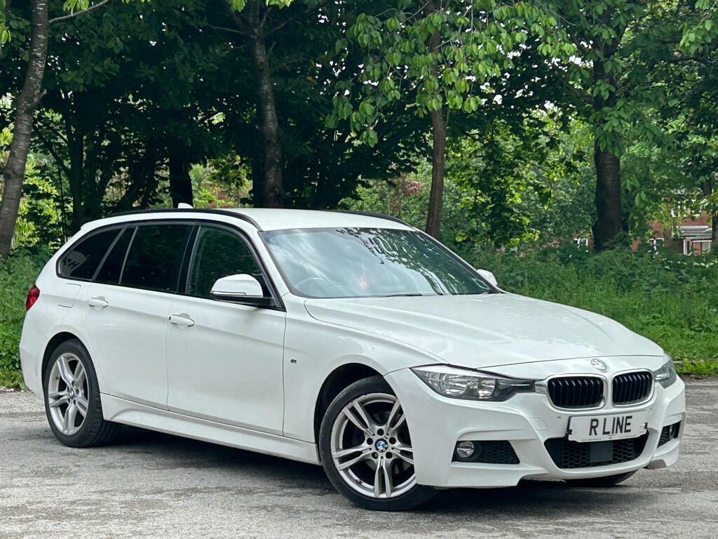 BMW 3 Series 2.0 320D M Sport Touring Xdrive Euro 6 S S FD65VRM White #4