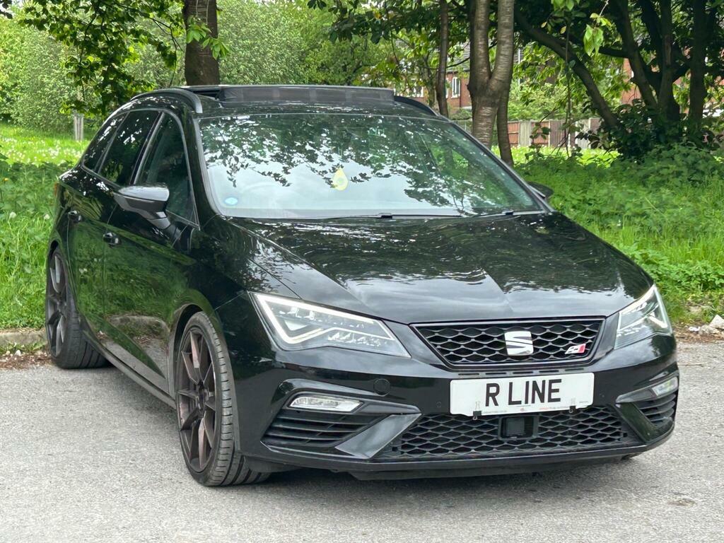 Seat Leon 2.0 Tsi Cupra 300 St Dsg 4Drive Euro 6 Ss KY19PVE Black #2