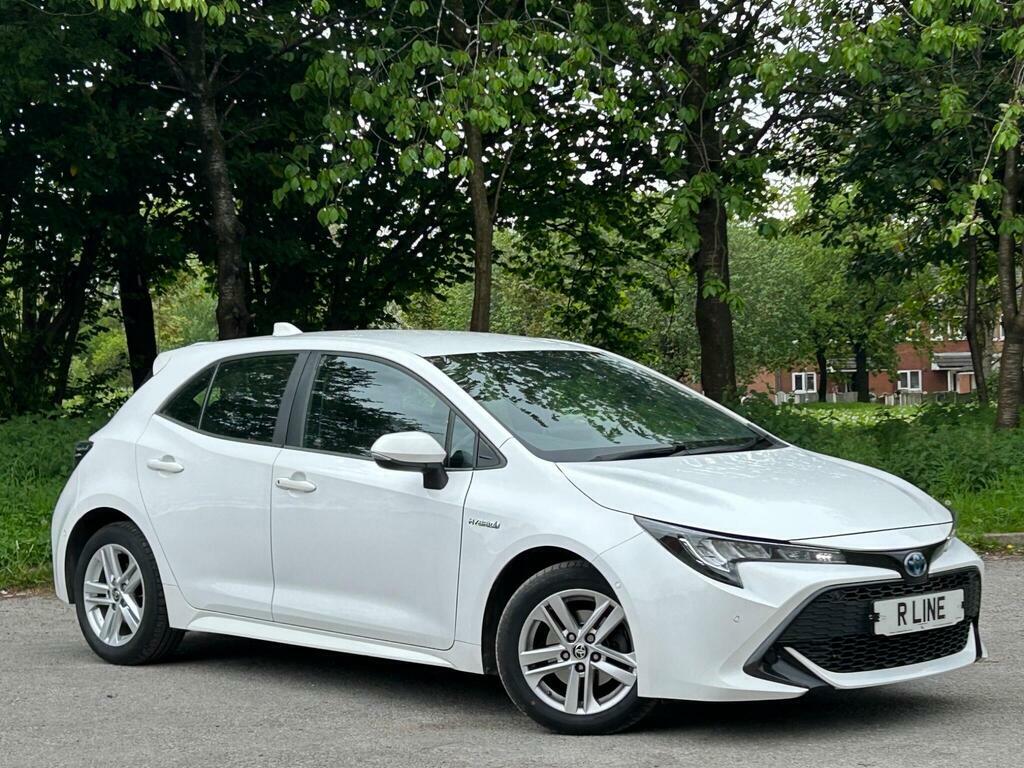 Toyota Corolla 1.8 Vvt-h Icon Tech Cvt Euro 6 S S White #4