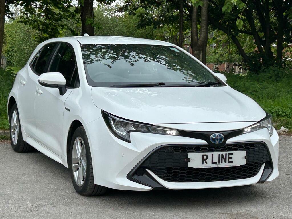 Toyota Corolla 1.8 Vvt-h Icon Tech Cvt Euro 6 S S White #2