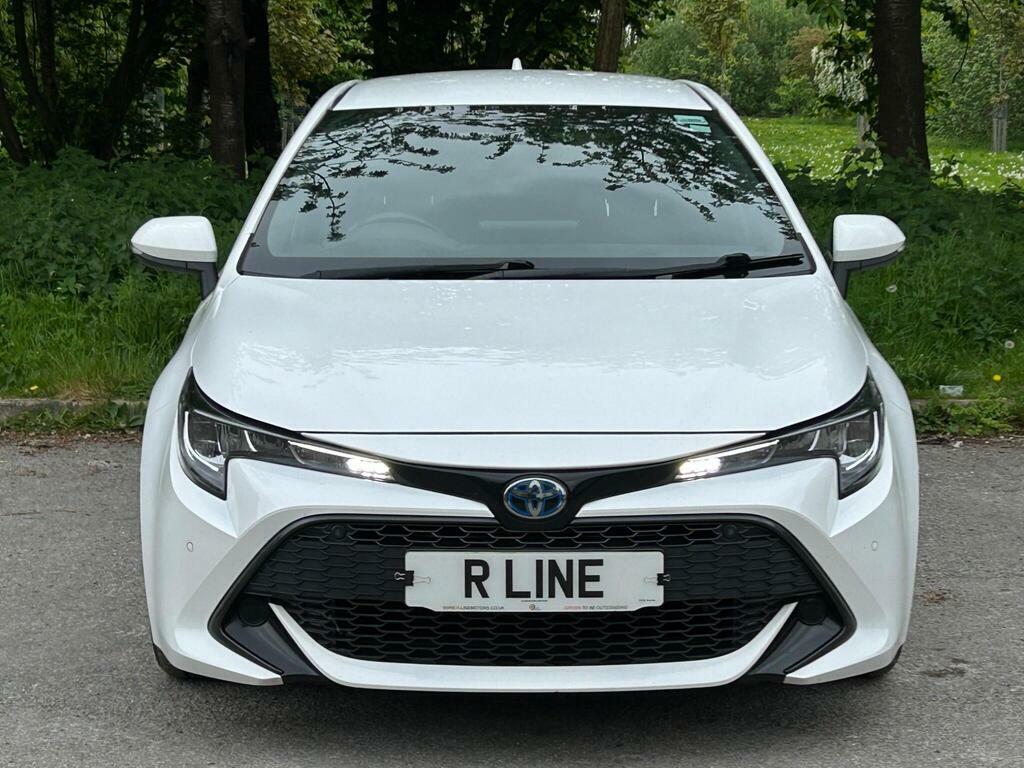Toyota Corolla 1.8 Vvt-h Icon Tech Cvt Euro 6 S S White #5