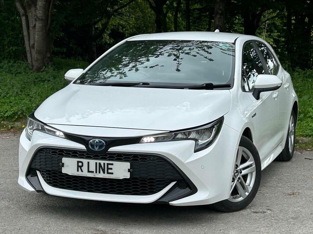 Toyota Corolla 1.8 Vvt-h Icon Tech Cvt Euro 6 S S White #6