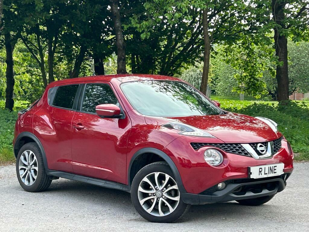 Nissan Juke 1.6 Tekna Xtron Euro 6 Red #4