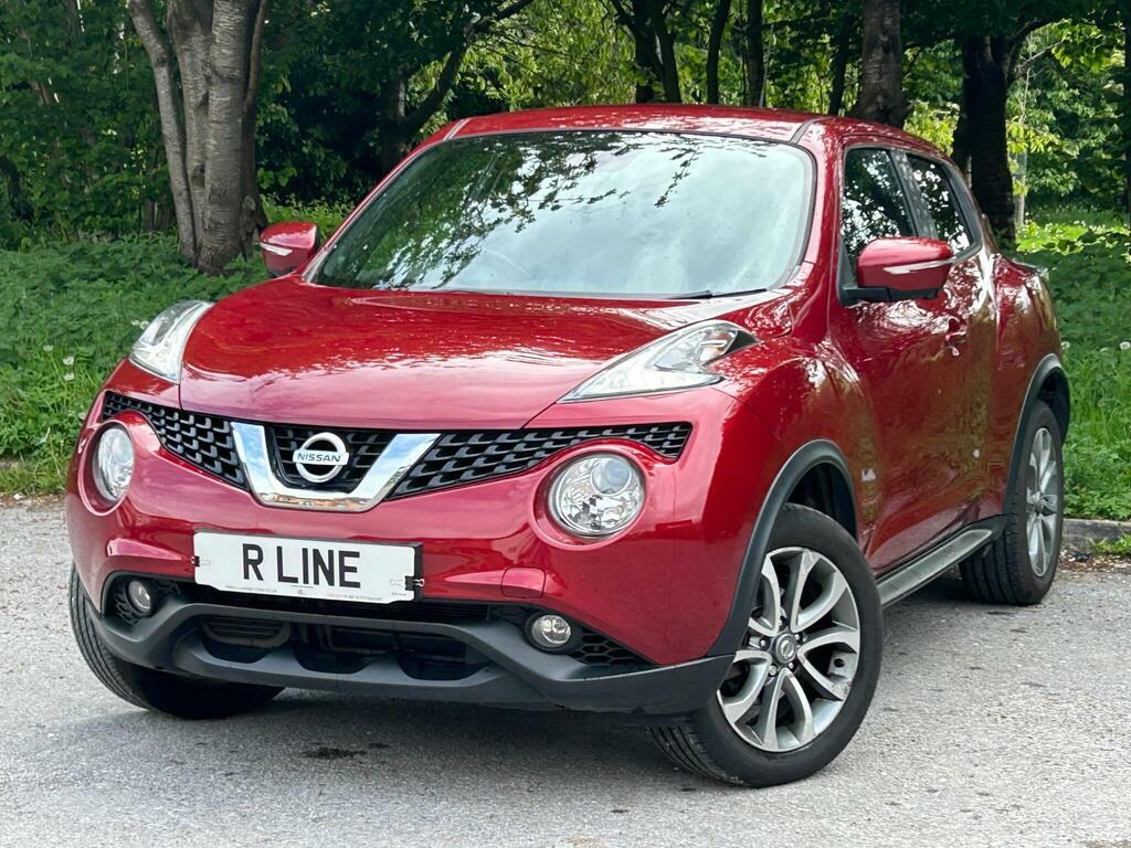 Nissan Juke 1.6 Tekna Xtron Euro 6 Red #6