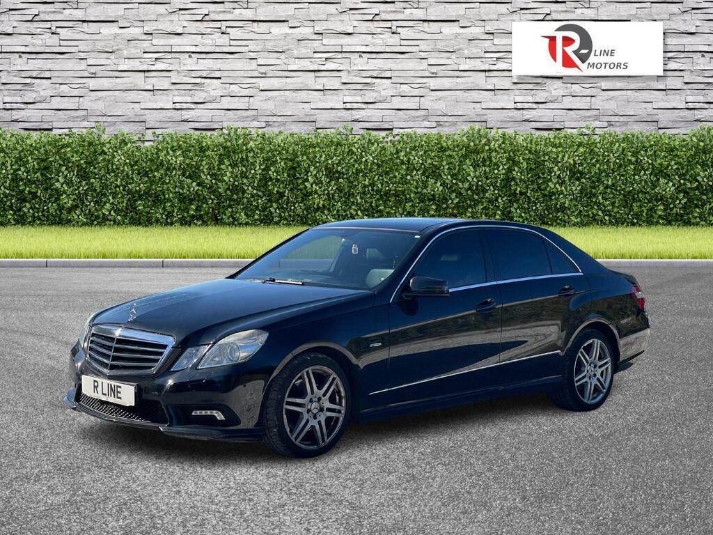Mercedes-Benz E Class 3.5 E350 Cgi V6 Blueefficiency Sport G-tronic Euro Black #3