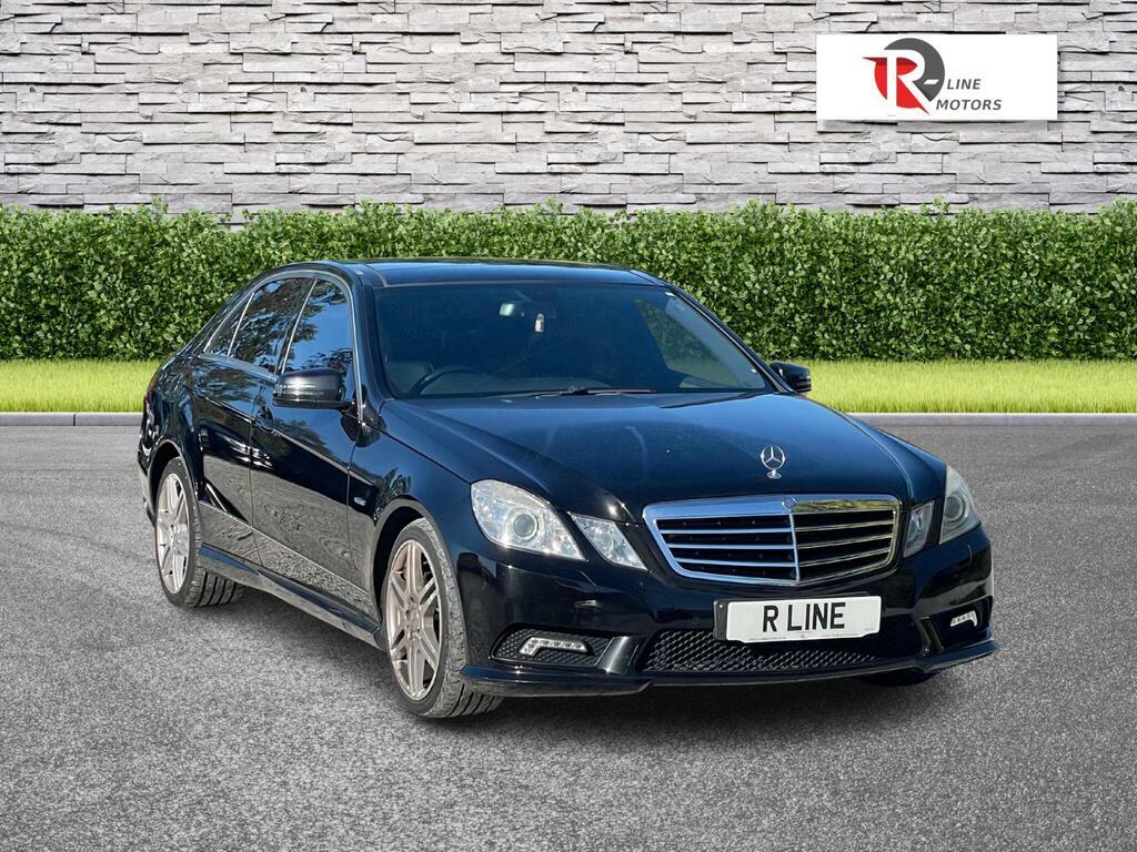 Mercedes-Benz E Class 3.5 E350 Cgi V6 Blueefficiency Sport G-tronic Euro Black