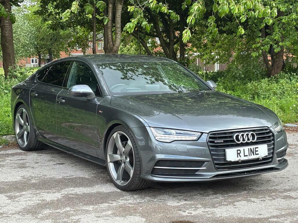 Audi A7 3.0 Tdi V6 Black Edition Sportback S Tronic Quattr  Grey #3