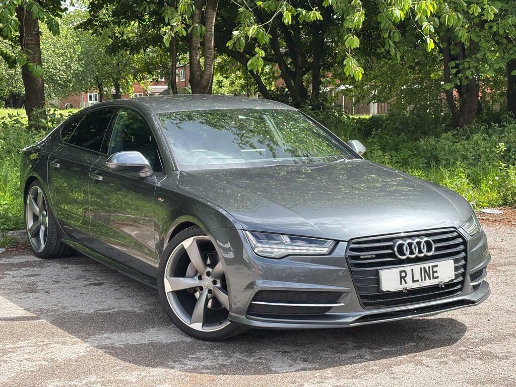 Audi A7 3.0 Tdi V6 Black Edition Sportback S Tronic Quattr  Grey #2