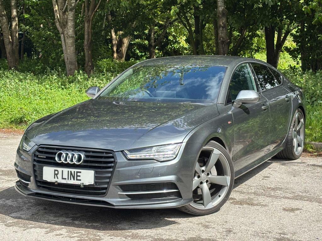 Audi A7 3.0 Tdi V6 Black Edition Sportback S Tronic Quattr  Grey #5
