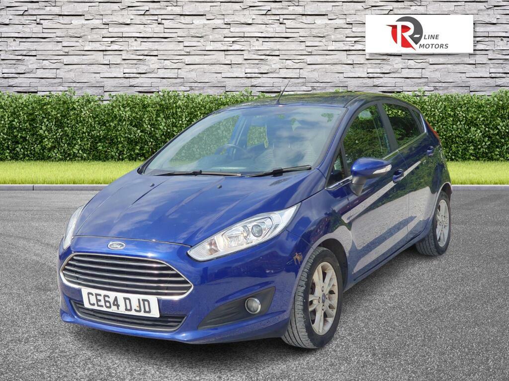 Ford Fiesta 1.0T Ecoboost Zetec Euro 5 S S CE64DJD Blue #4