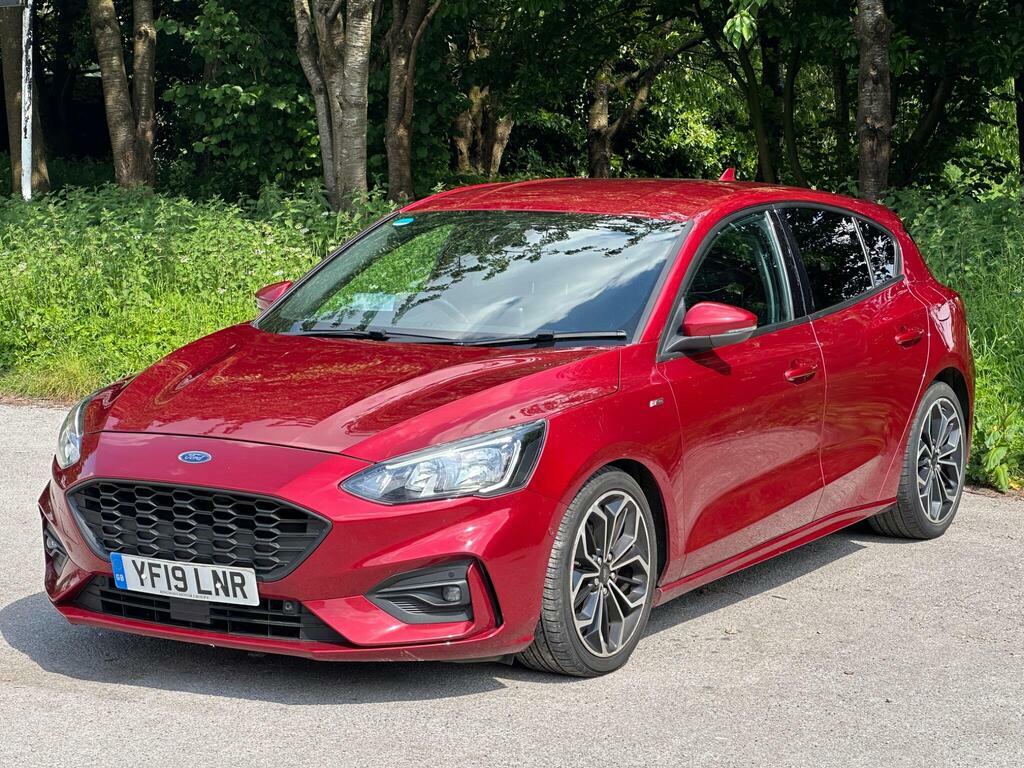 Ford Focus 1.5 Ecoblue St-line X Euro 6 S S YF19LNR Red #5