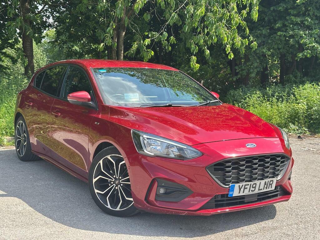 Ford Focus 1.5 Ecoblue St-line X Euro 6 S S YF19LNR Red #4