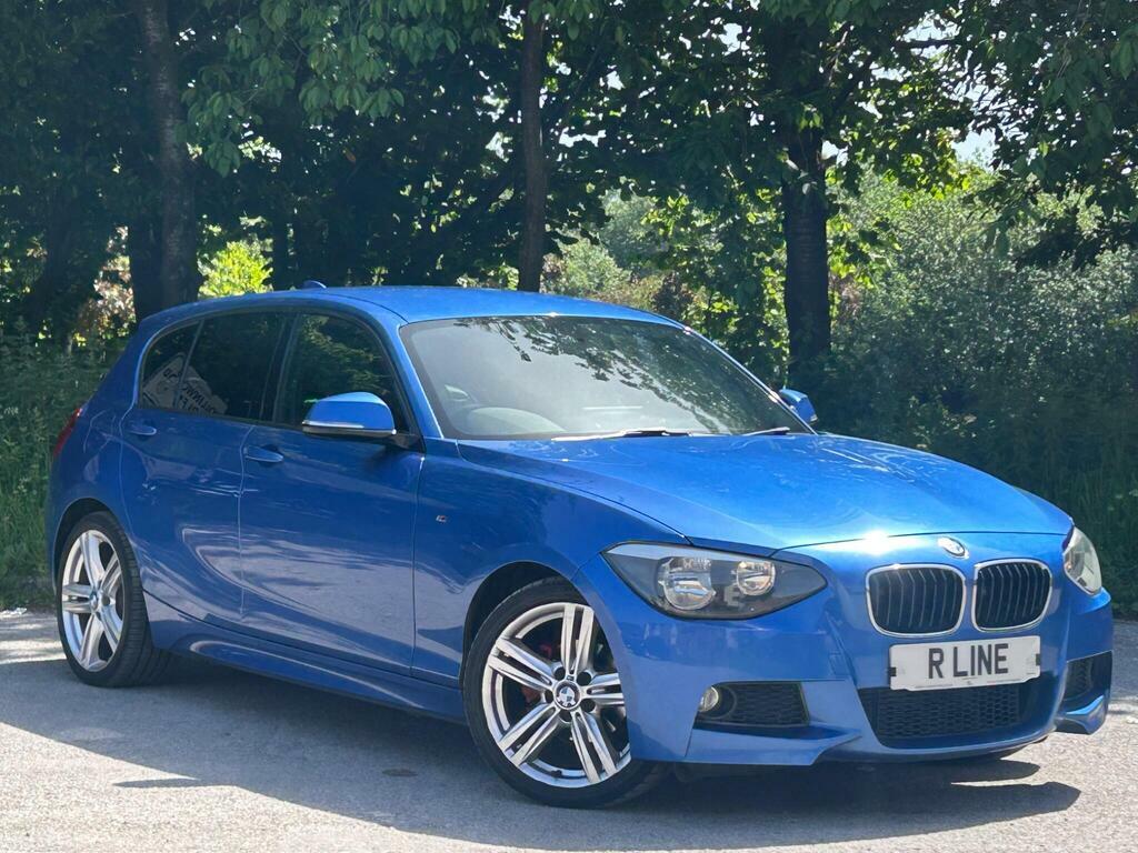 BMW 1 Series 2.0 116D M Sport Euro 5 S S  Blue #2
