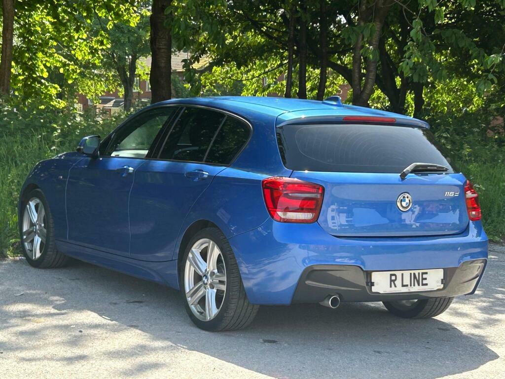 BMW 1 Series 2.0 116D M Sport Euro 5 S S  Blue #5