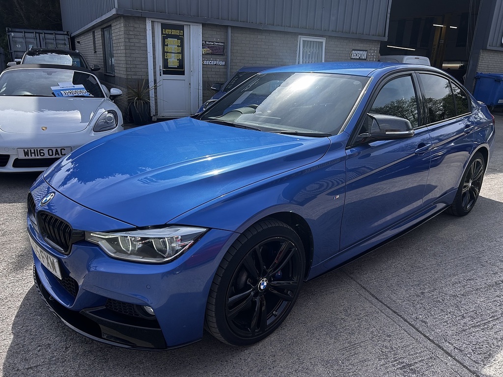 BMW 3 Series 335D M Sport CK65FXW Blue #4