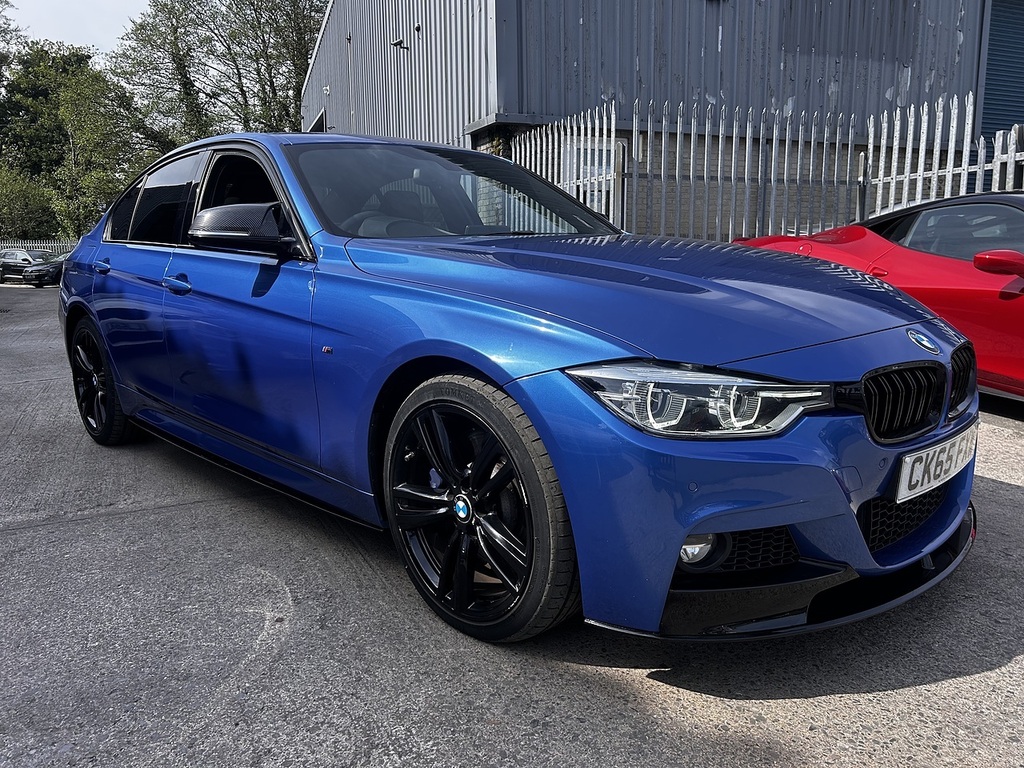 BMW 3 Series 335D M Sport CK65FXW Blue #3