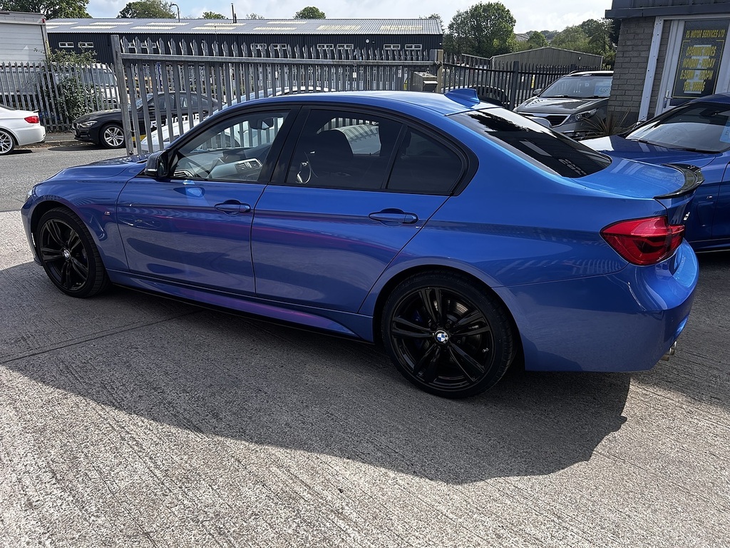 BMW 3 Series 335D M Sport CK65FXW Blue #5