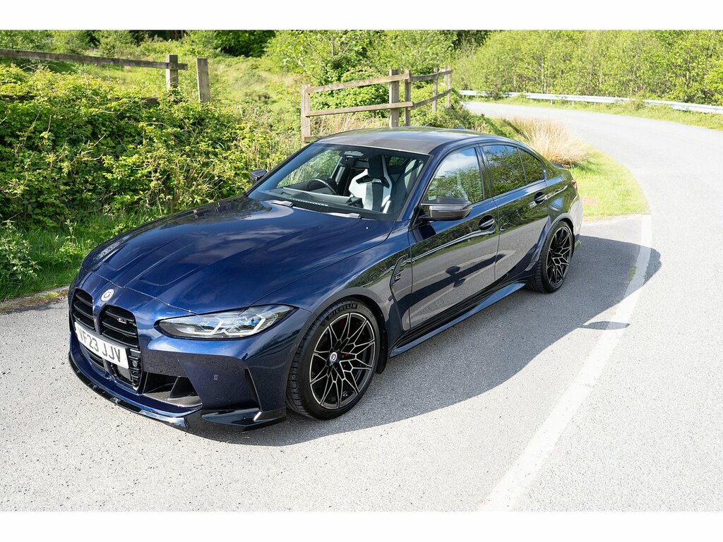 BMW M3 Biturbo Competition Blue