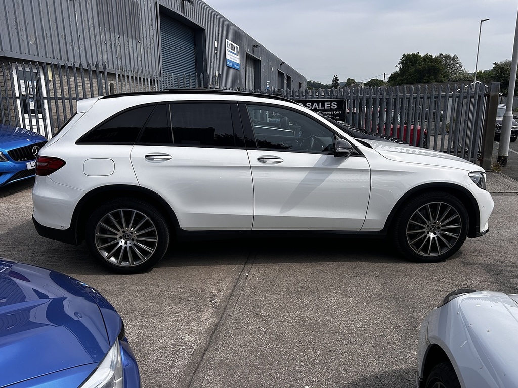 Mercedes-Benz GLC Class Glc350d V6 Amg Line White #6