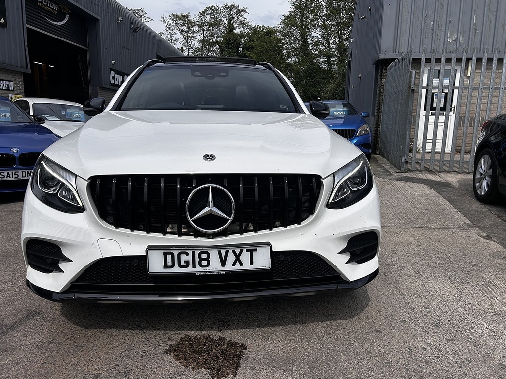 Mercedes-Benz GLC Class Glc350d V6 Amg Line White #4