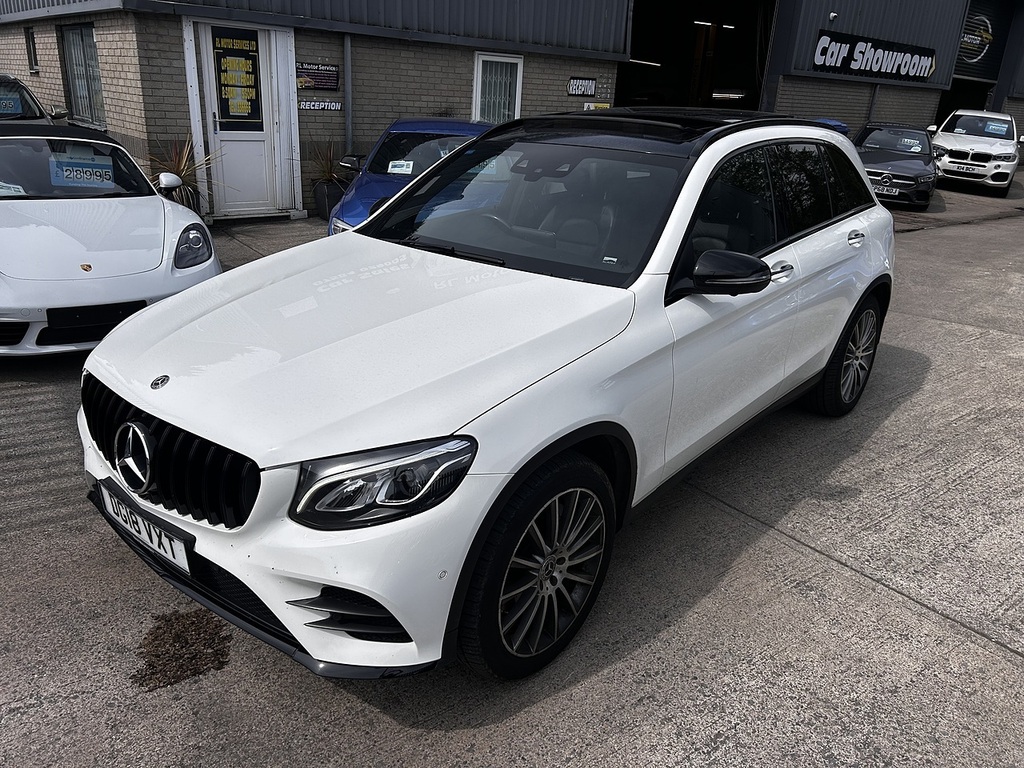 Mercedes-Benz GLC Class Glc350d V6 Amg Line White #3