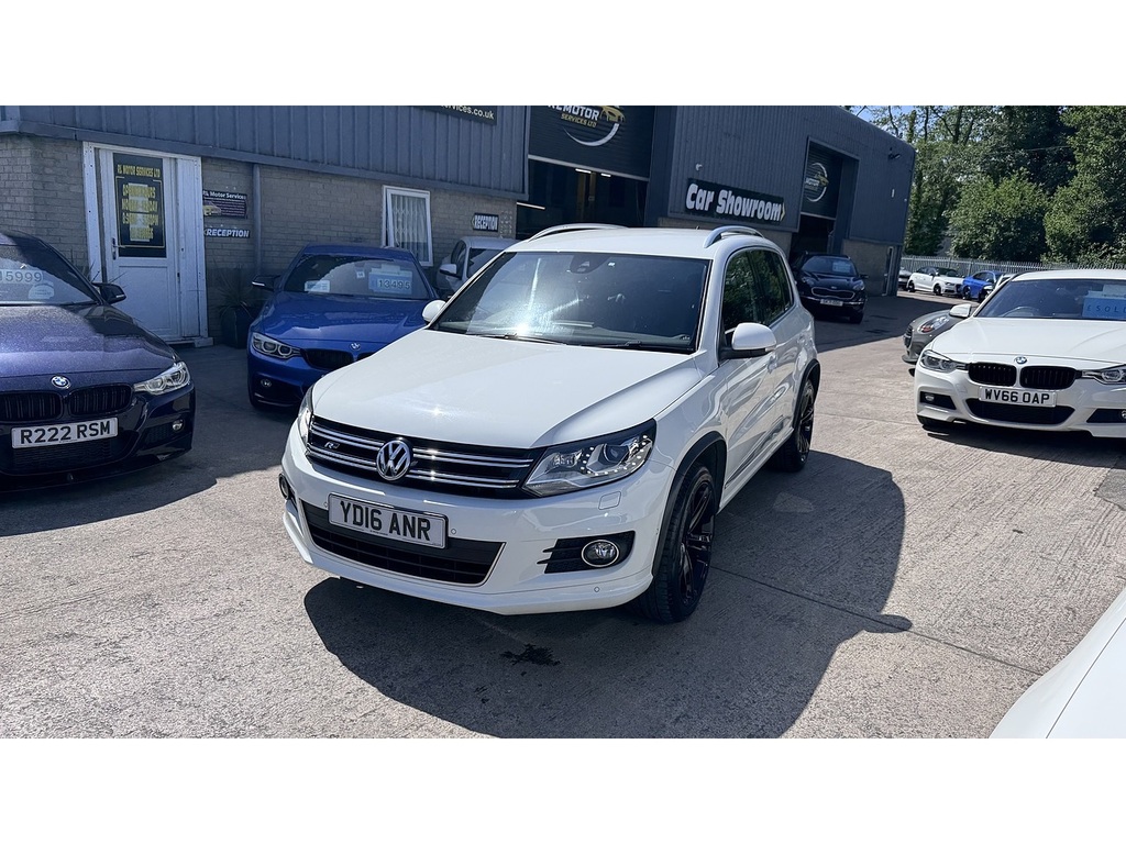 Volkswagen Tiguan Tdi Bluemotion Tech R-line Edition White