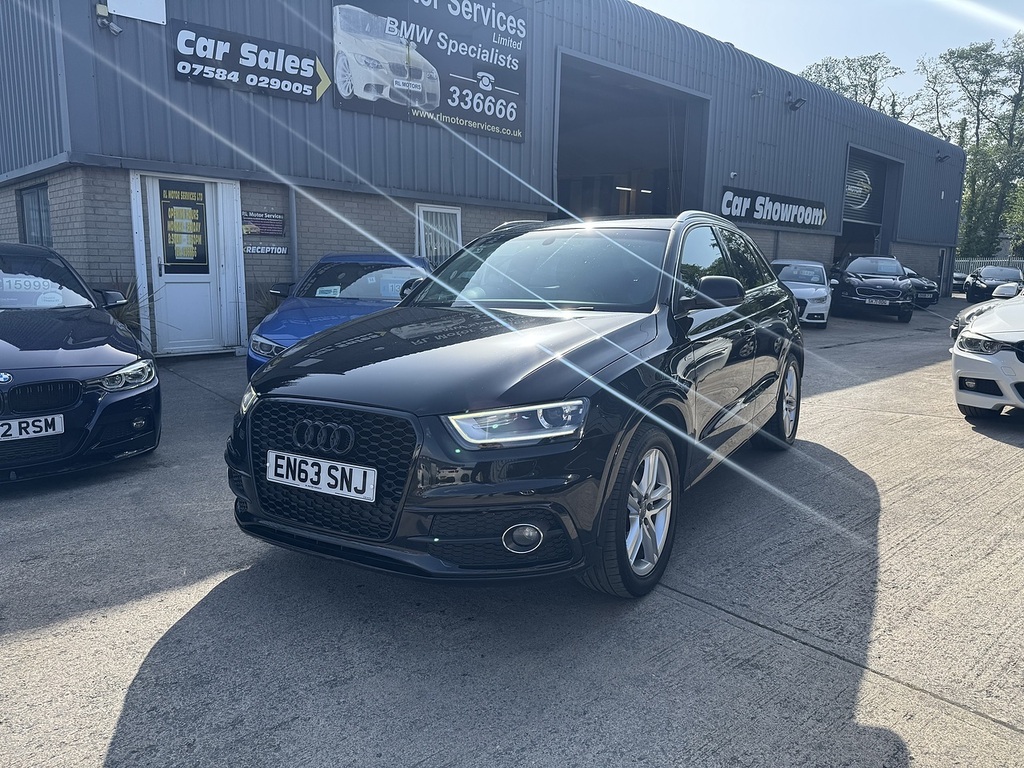 Audi Q3 Tdi S Line EN63SNJ Black #3