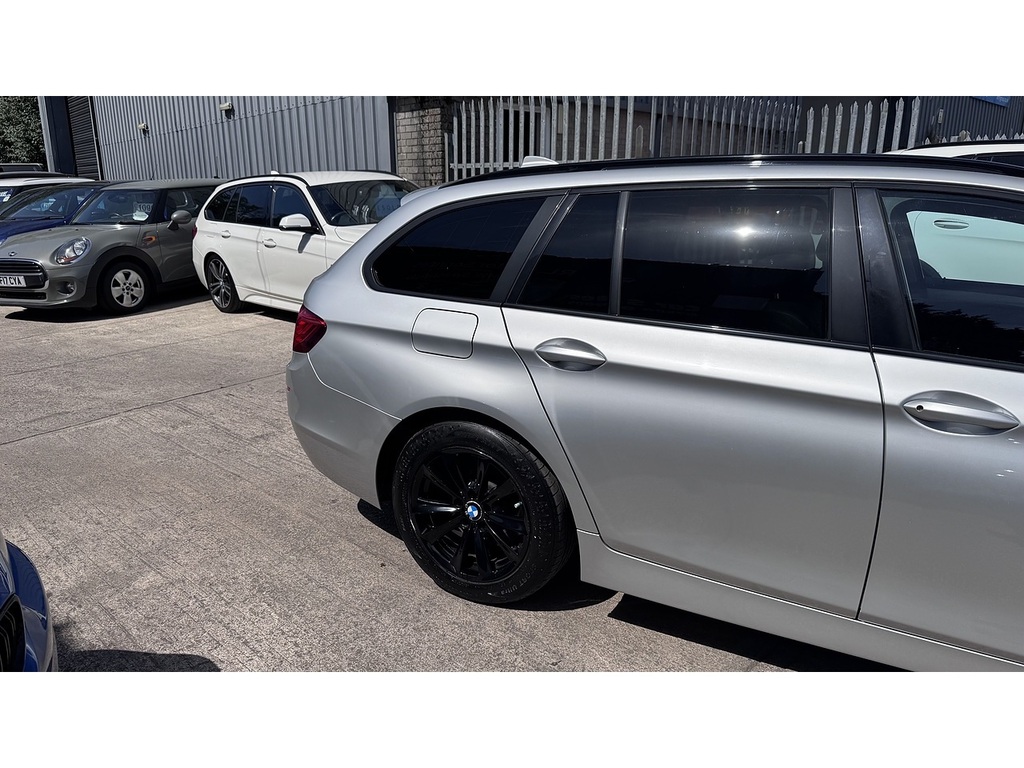 BMW 5 Series 520D Se YK16EXB Silver #6