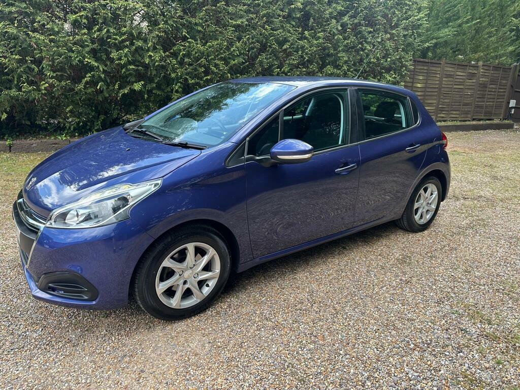 Peugeot 208 1.2 Puretech Active Euro 6 BT65PDV Blue #4