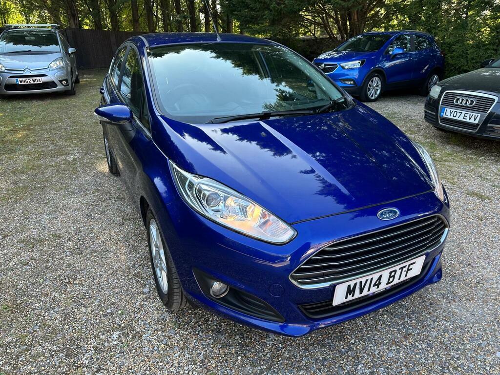 Ford Fiesta 1.25 Zetec Euro 5 MV14BTF Blue #2