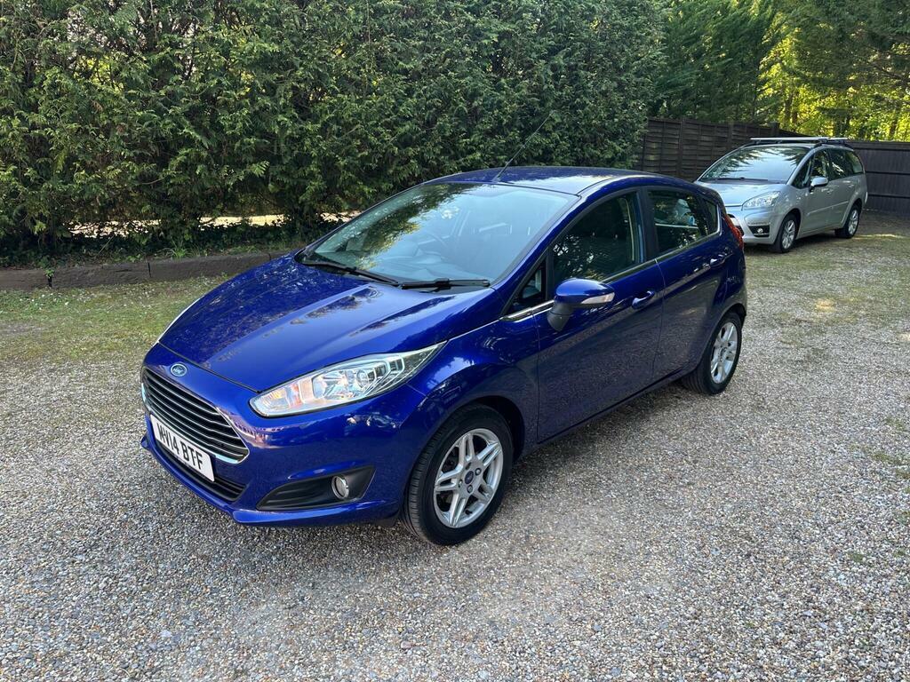 Ford Fiesta 1.25 Zetec Euro 5 MV14BTF Blue #3