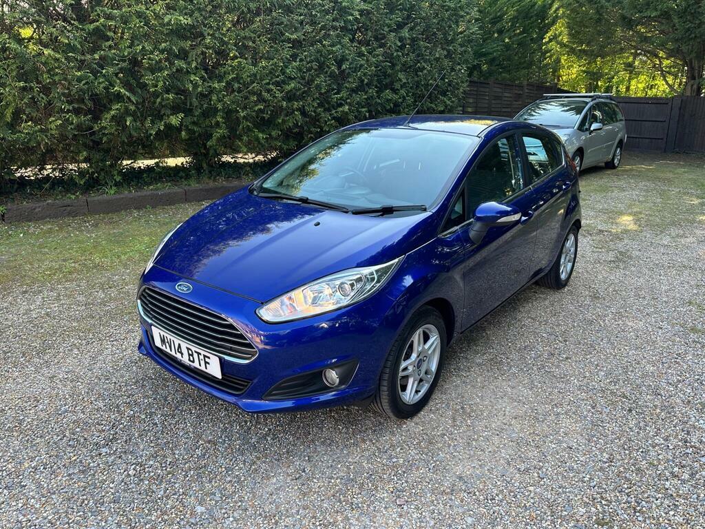 Ford Fiesta 1.25 Zetec Euro 5 Blue