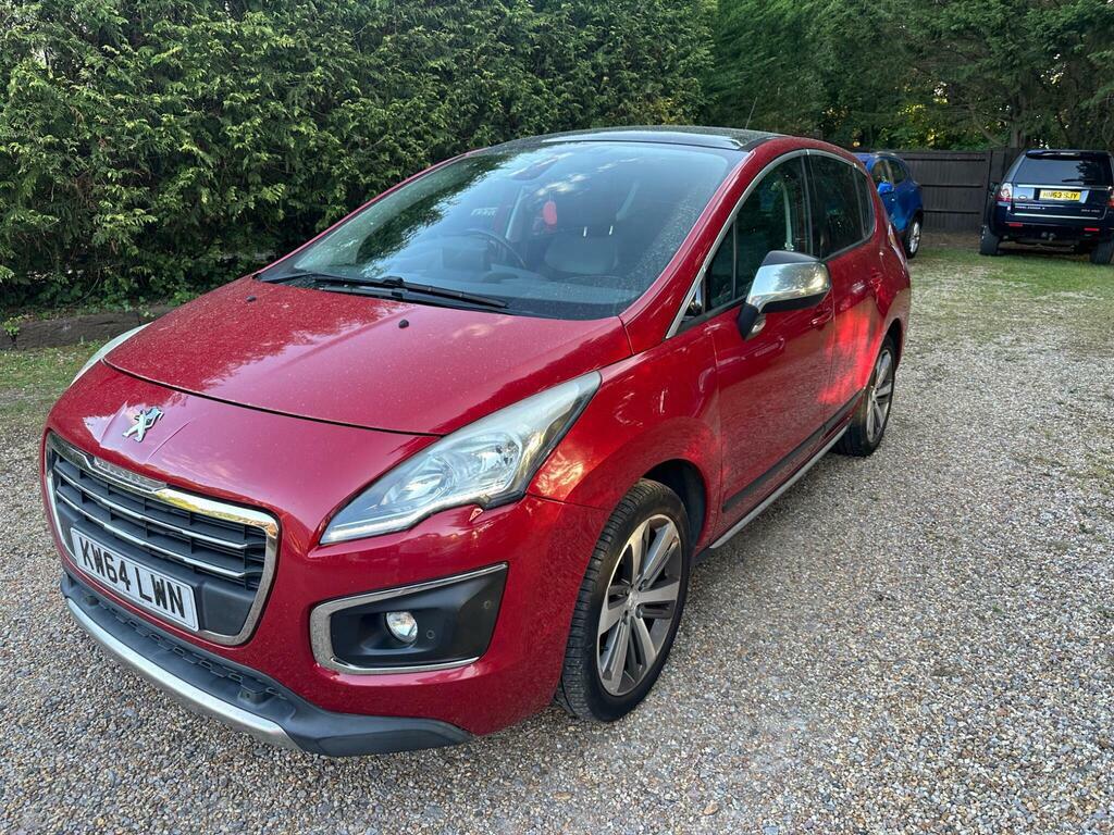 Peugeot 3008 1.6 Hdi Allure Euro 5 KW64LWN Red #4