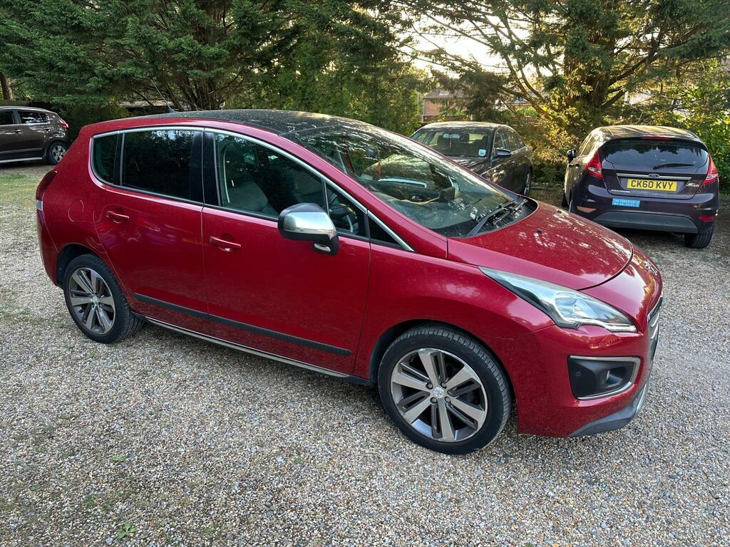 Peugeot 3008 1.6 Hdi Allure Euro 5 Red