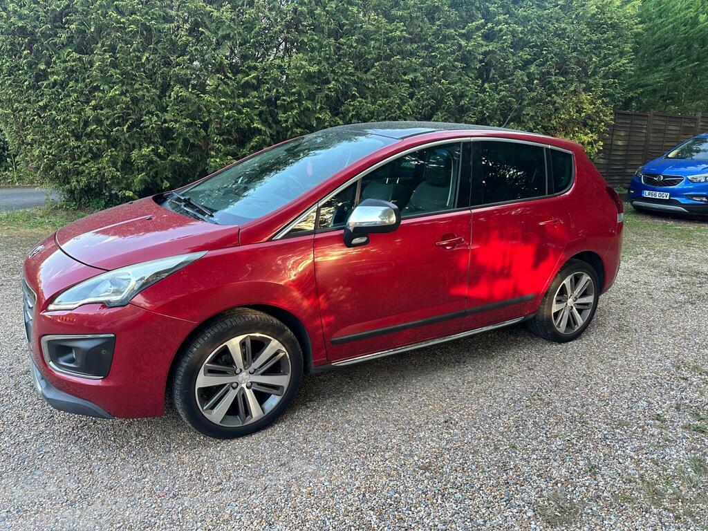 Peugeot 3008 1.6 Hdi Allure Euro 5 KW64LWN Red #3