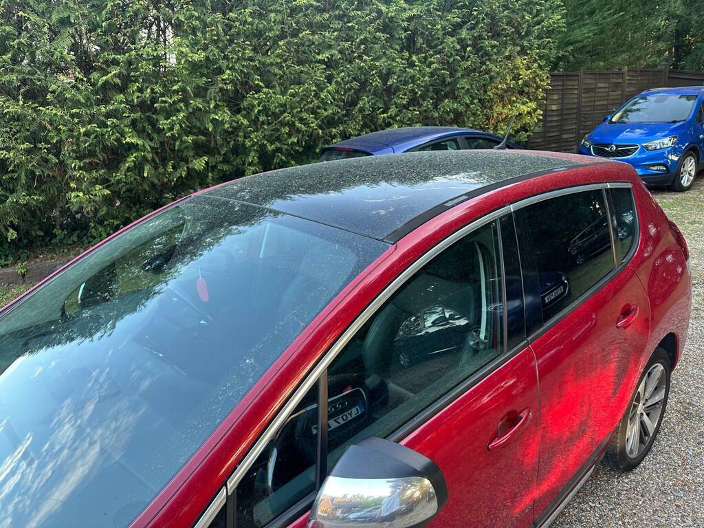 Peugeot 3008 1.6 Hdi Allure Euro 5 KW64LWN Red #2