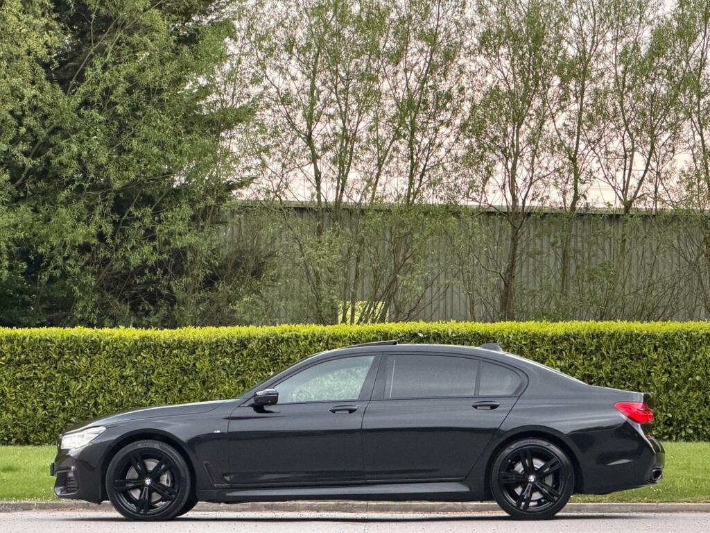 BMW 7 Series 3.0 730Ld M Sport Euro 6 Ss  Black #4