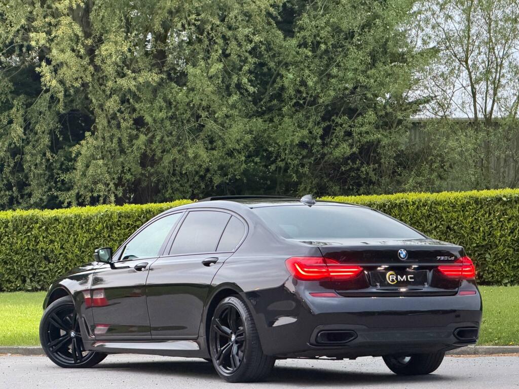 BMW 7 Series 3.0 730Ld M Sport Euro 6 Ss  Black #5