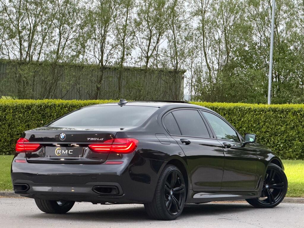 BMW 7 Series 3.0 730Ld M Sport Euro 6 Ss  Black #3