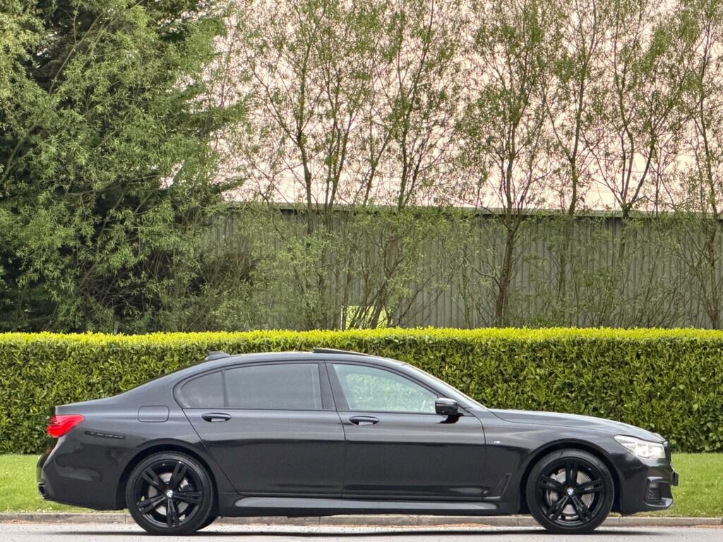 BMW 7 Series 3.0 730Ld M Sport Euro 6 Ss  Black #2