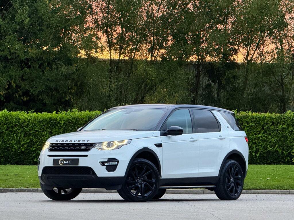 Land Rover Discovery Sport 2.0 Td4 Hse Black 4Wd Euro 6 Ss White #5