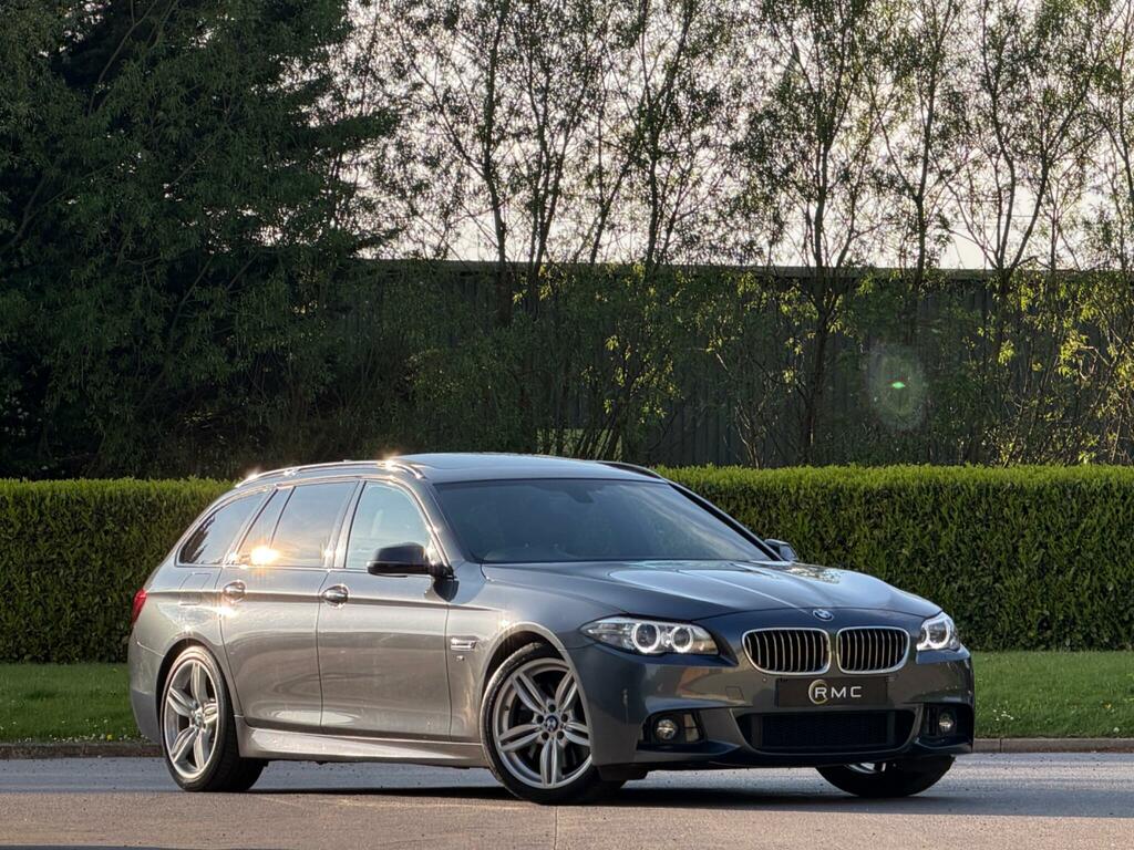 BMW 5 Series 3.0 530D M Sport Touring Euro 6 Ss Grey