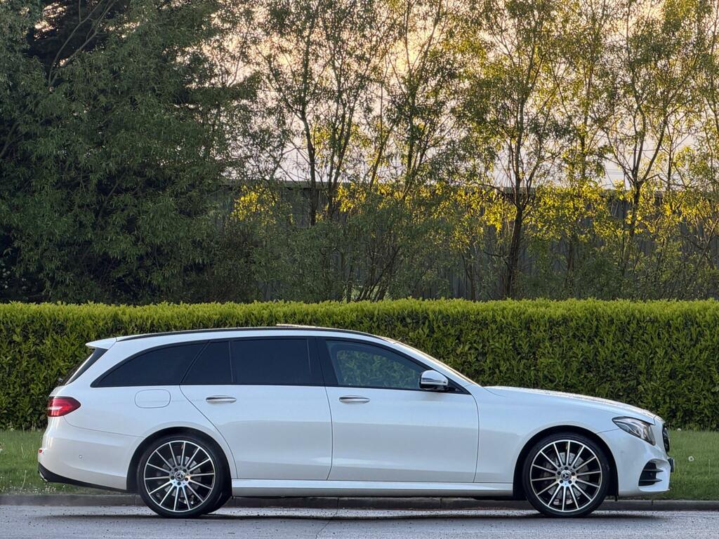Mercedes-Benz E Class 3.0 E350d V6 Amg Line Premium Plus G-tronic Eur White #2