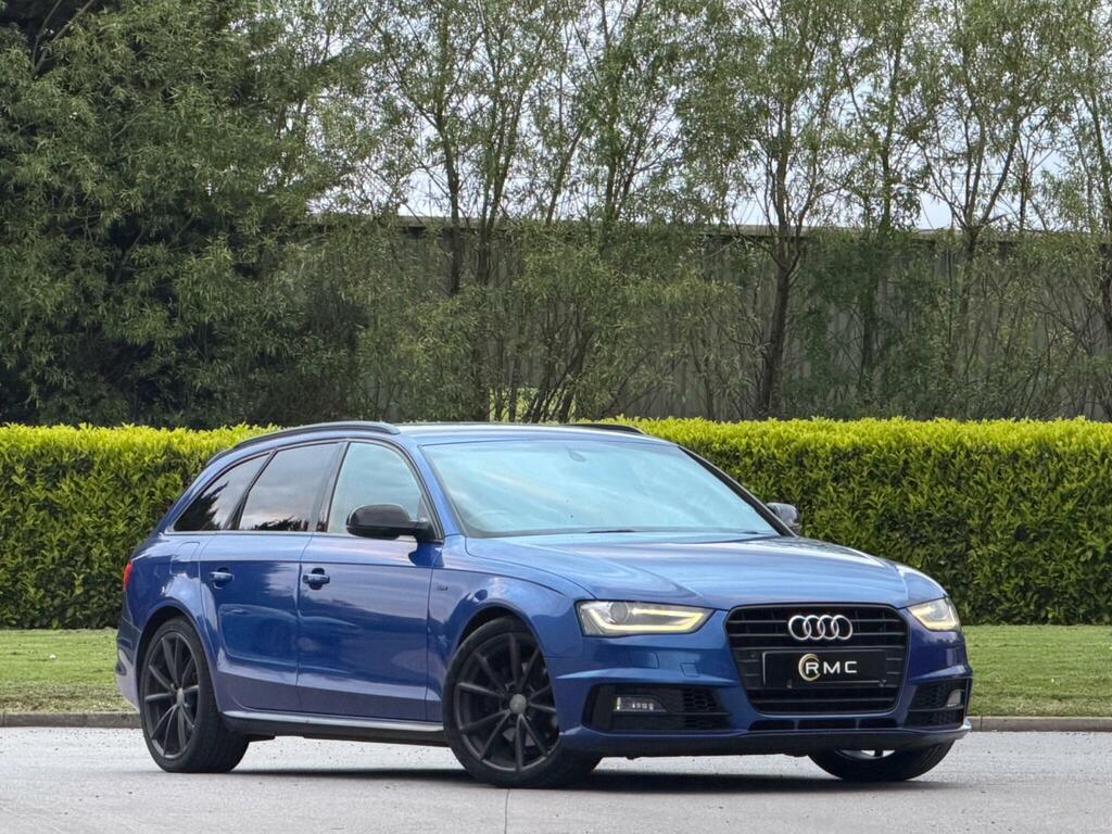 Audi A4 Avant 2.0 Tdi Black Edition Euro 6 Ss Nav Blue