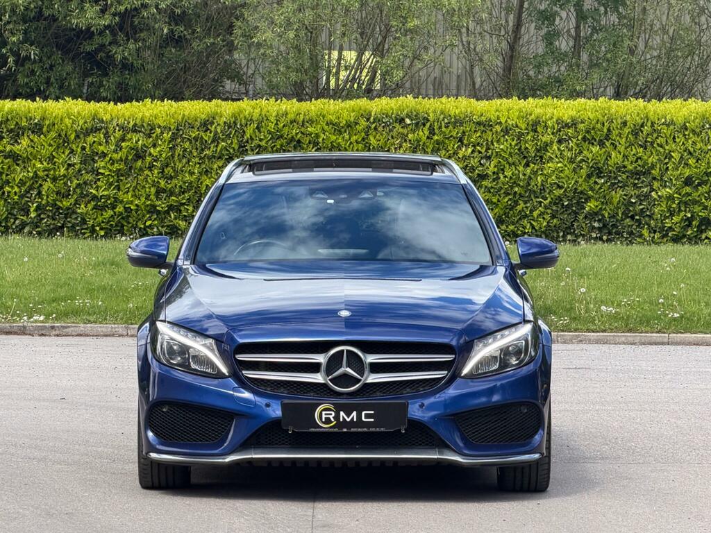 Mercedes-Benz C Class 2.1 C250d Amg Line Premium Plus 7G-tronic Euro Blue #6