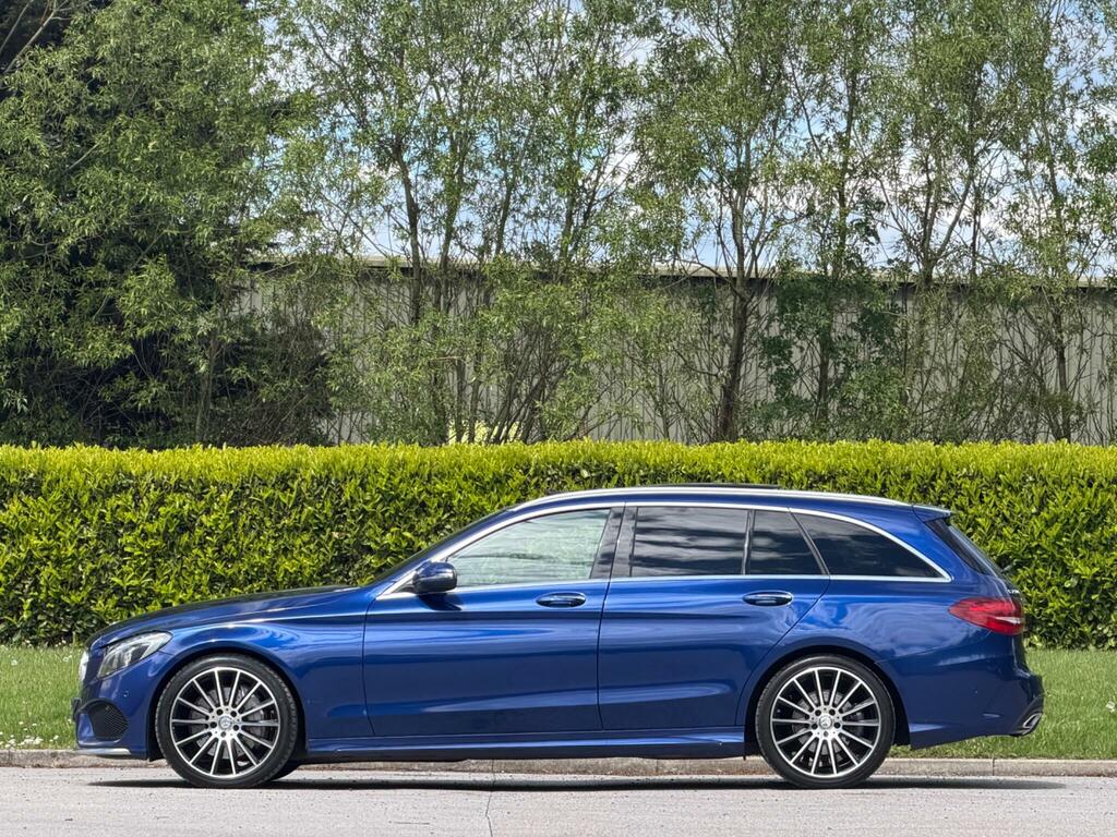 Mercedes-Benz C Class 2.1 C250d Amg Line Premium Plus 7G-tronic Euro Blue #4