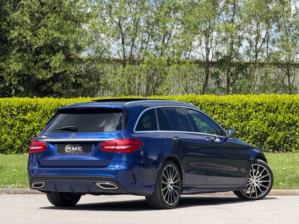 Mercedes-Benz C Class 2.1 C250d Amg Line Premium Plus 7G-tronic Euro Blue #3