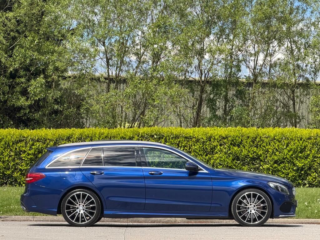 Mercedes-Benz C Class 2.1 C250d Amg Line Premium Plus 7G-tronic Euro Blue #2